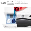 LG F4WR5509A1W - Lavadora Inteligente, 9Kg, 1400rpm, Carga Frontal, AI Direct Drive, TurboWash 360º, Autodosificador, Clasificación A, Serie 500, Blanco - 11