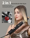 Hairstyler Set, 5 in 1 Air styler, Negativ Lonen Haarstyler mit Lockenstab automatisch, Air Styler Thermal Brush Haartrockner - 5