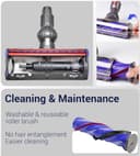 Testina di ricambio anti-groviglio per aspirapolvere Dyson V7 V8 V10 V11 V15 SV10 SV11 SV12 SV14 Ricambi per pavimenti e tappeti Dyson - 7