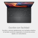 DELL 15 Portátil DC15255 – 15,6" FHD 120Hz, AMD Ryzen 7 7730U, 16GB RAM, 1TB SSD, AMD Gráficos Radeon™, Webcam HD, Windows 11 Home, Teclado QWERTY Español, Color Negro - 4