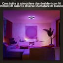 Philips Hue White and Color Ambiance Infuse, Plafoniera Smart, Grande, Lampada Smart con Bluetooth, 52.5 W, Lampada da Soffitto con App, Nera - 6
