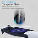 HidWee Protector Pantalla Compatible con Sony PS5 PlayStation Portal Cristal Templado, 3 Piezas HD Protector de Pantalla, Sin Burbujas, Anti-Arañazos, Antihuellas, 9H Dureza Vidrio Templado - 3