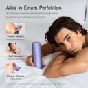 Ulike Air 3 Deluxe IPL Geräte Haarentfernung für Gesicht und Körper zu Hause, Alternative zur Laserhaarentfernung, Saphir-Eiskühl für dauerhafte haarentfernung, mit UV-Sterilisator & Aloe Gel, Lila - 6