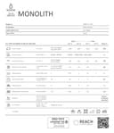 Sesto Senso Premium Dog Bed Pet Pillow Memory Foam M 70x50 beige ecru ivory - 6