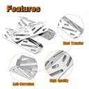 Parti di ricambio per griglia Genesis II E-310 per Weber Genesis II E310 II SE-310 II E-335 II E335 II E-315 in acciaio inox Genesis 2 parti della griglia 66795 barre aromatizzanti 66685 deflettore di - 7