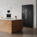 Hisense RS741N4WBE Freestanding American Side by side Door American Fridge Freezer 578 litre, Black, with Non-Plumbed Water Dispenser, Black, 90.8 × 179.3 × 74.3 cm (W×H×D) - 12