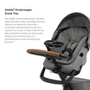 Stokke Kinderwagen Snack Tray, Black – Hält Becher, Essen und Spielzeug nah – Problemloses Befestigen, Abnehmen, Reinigen – Variierbarer Anstellwinkel – Für die Kinderwagen Stokke Xplory & Trailz - 3
