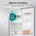 Hisense RS741N4WCE Freestanding American Side by side Door American Fridge Freezer 578 litre, with Non-Plumbed Water Dispenser, Silver, 90.8 × 179.3 × 74.3 cm (W×H×D) - 11