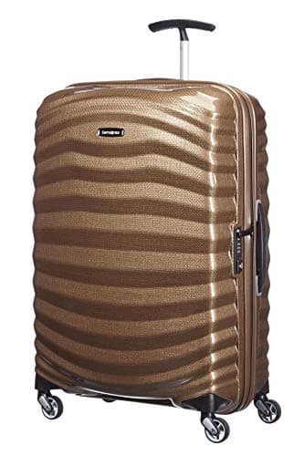 Samsonite Lite-Shock Spinner M Valigia, 69 cm, 73 L, Marrone (Sand)