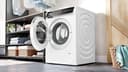 Bosch WGB24402IT Serie 8 Lavatrice smart a carica frontale, 9 kg, 1400 giri, Efficienza energetica A -50%, motore inverter con 10 anni di garanzia, riduce le pieghe, Bianco, 60 Cm - 12