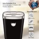 Fellowes Aktenvernichter Powershred 53C Partikelschnitt (P-4) mit CD Vernichtung, 10 Blatt, für 1 Nutzer Zuhause/Home Office - 2