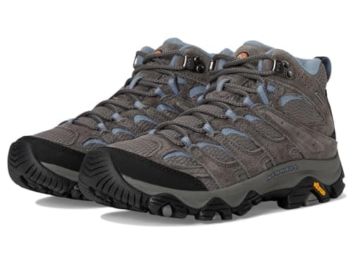 Merrell Moab 3 Mid Wanderstiefel für Damen, wasserdicht, Granit, 40 EU