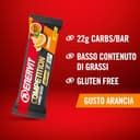 Enervit, Competition Bar Arancia, Barrette Energetiche con Pezzi d'Arancia, Formula Tecnica, Adatte Durante Attività ad Alta Intensità, 22g di Carboidrati, VeganOK, Senza Glutine, 12 Barrette da 30g - 2