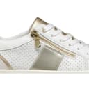 Geox D BLOMIEE E, Women’s Sneaker, White/Off White, - 9