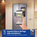Samsung Frigorifero Side by Side Family Hub RS90F67BET/EF con Dispenser Acqua/Ghiaccio, Wifi con AI Energy Mode, Smart Cooling, SpaceMax, 614 L, LxAxP: 91,2 x 178,4 x 72,6 cm, Metal Inox - 8