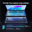 OiLLvi 97Wh Ersatzakku für Dell XPS 15 9550 9560 9570 7590, kompatibel mit Precision 5510 5520 5530 5540, Vostro 7500 7590, 11.4V - 3