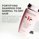 Kérastase Genesis, Nourishing & Fortifying Shampoo, For Weakened Hair, With Ginger Root & Edelweiss Flower, Bain Nutri-Fortifiant, 500ml - 2