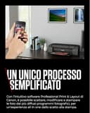 Canon PIXMA PRO-200S Stampante Fotografica - Colori Vivaci, Versatilità, Stampante A3+ - Sistema ad 8 Inchiostri Dye a Colori - 3 Opzioni di Alimentazione - Facile da Usare - 7