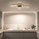 BAYHT Plafoniera LED Soffitto, 80W Lampada da Soffitto con Matter Compatibile con HomeKit, Alexa, Google e IFTTT, Moderna Plafoniera Intelligente per Soggiorno, Camera da Letto, Sala da Pranzo - 5