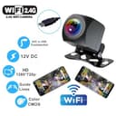 Telecamera Retromarcia Per Android Per IOS Telecamera Posteriore Auto Wi-Fi HD 170 Gradi Wireless Impermeabile Backup 12V 24V(For 12-24V Cars) - 3