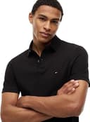 Tommy Hilfiger Herren Poloshirt Kurzarm 1985 Regular Fit, Schwarz (Black), XXL - 3
