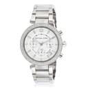 Michael Kors MK5353 Ladies Blair Silver Tone Chronograph Watch - 2