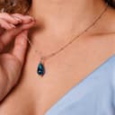 Venetiaurum - Collana per Donna con Pendente a Goccia in Vetro Originale di Murano e Argento 925 - Gioiello Made In Italy Certificato - 4