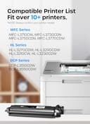 Timink Toner TN247 TN-243CMYK Toner Value Pack Compatible for Brother TN243 DCP-L3550CDW HL-L3230CDW HL-L3210CW MFC-L3750CDW HL-L3270CDW MFC-L3770CDW DCP-L3510CDW MFC-L3710CW Ink Cartridges (1 Black) - 2