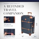 Bric's Bellagio Trolley 70,5 cm Blue/Tan - 3