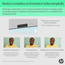HP 24-cr1000sl All-in-One, Intel Core Ultra 5-125U, Intel Evo Edition, AI, 16GB RAM DDR5, 512GB SSD, Display da 23,8" FHD IPS Antiriflesso, Wi-Fi, Webcam HD, Non è Touch, Wi-Fi 6, Windows 11, Bianco - 9