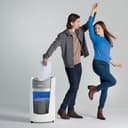 Leitz IQ OptiMax Office 550 P5 Micro-Cut Paper Shredder, Unique Bin Rotation Technology, 33% More Bin Capacity, 550 x A4 Sheets In Bin (35L), Shreds 12-10 Sheets (70-80 gsm), 120-Minute Run Time - 12