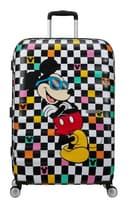 American Tourister Wavebreaker Disney FL - Spinner L, Koffer, 77 cm, 96 L, Mehrfarbig (Mickey Check) - 1