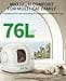 PETKIT PURA MAX 2 Self Cleaning Cat Litter Tray, App Control, 76L Extra Large Automatic Cat Litter Tray for Multi-cats, Odour Control with N50, xSecure Robot Litter Box with 11 Safety Sensors - 3