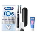 Oral-B Spazzolino Elettrico Ricaricabile iO 6N Nero, 1 Spazzolino Elettrico, 2 Testine Di Ricambio, Custodia Da Viaggio + 1 Dentifricio Oral-B Pro Expert Sensibilità, Pulizia Denti Efficace - 1