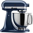 KitchenAid Batidora amasadora - Artisan - Robot de Cocina con Cabezal Inclinable - Amasadora con 5 Accesorios - Batidora de repostería con 2 boles de Acero Inoxidable - 4,8 L y 3 L - Azul tinta - 3