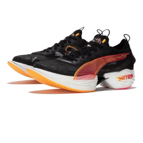 Puma Damen Fast-R Nitro Elite 2 Ff Laufschuhe Wettkampfschuh Puma Black/Sun Stream/Sunset Glow - Schwarz 40