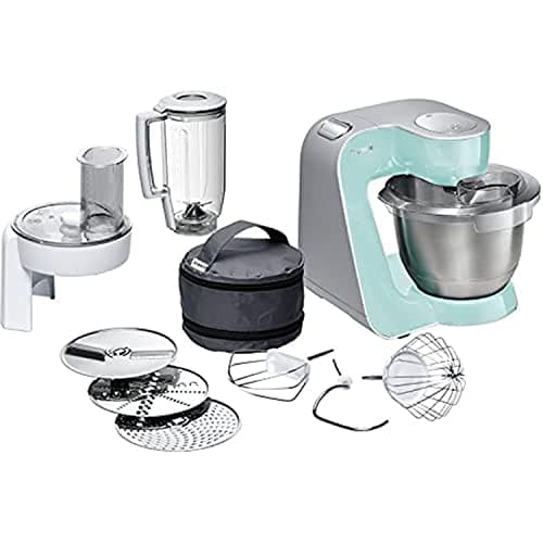 Bosch Haushalt MUM58020 Kitchen Machine 1000 W Turquoise, Silver (Matte)