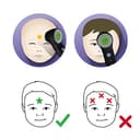 Braun No touch + touch forehead thermometer with Age Precision Technology & Healthcare ThermoScan 7 Ear thermometer with Age Precision (accurate, convenient, temperature screening) - 3