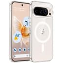 TAURI für Google Pixel 10/10 Pro Hülle 6,3", Kompatibel mit MagSafe, Schutz nach Militärstandard, [Anti-Vergilbung] Stoßfest Magnetisch Handyhülle - Durchsichtig - 1