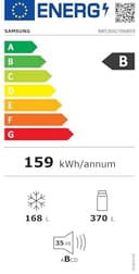 Samsung Frigorifero Combinato F1rst 75 AI RB53DG706BS9/EF, Wifi, Largo 75cm, Twin Cooling Plus, Metal Back, Total No Frost, 538 L, LxAxP: 75,6 x 203 x 71,1 cm, Metal Inox - 9