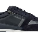 Geox Mens U Renan Sneaker, Navy, 8 UK - 9