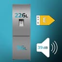 Cecotec Frigorífico Combi Total No Frost de 322L Bolero CoolMarket Combi 322i WD Inox E. 185,5 cm de Alto, 59,5 cm de Ancho, Clase E, Tecnología Multi Airflow, HumidityFlex HUB, LED Interior, Inox - 14