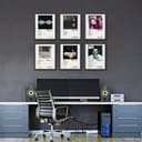 TOBIANG Arctic Poster Monkeys - Póster de lienzo con portada de álbum musical (juego de 6) sin marco: 20 x 30 cm - 3