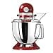 KitchenAid Artisan Food Processor Tilting Food Processor Dough Kneading Machine with 5 Accessories, 2 Stainless Steel Bowls, 4.8 L, Empire Red - 3
