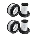 Waremax 4 Stück ErsatzFilter für Rowenta X-Force Flex 11.60 12.60 14.60 15.60 Animal RH9878 RH9898 RH9958 RH99F1 Staubsauger, Filter Ersatzteile Zubehör Vergleichbar mit ZR009007, ZR009008 - 1