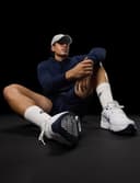 NIKE Air Monarch IV, Zapatillas de Gimnasia Hombre, Blanco White Metallic Silver Midnight Navy 102, 42 EU - 2