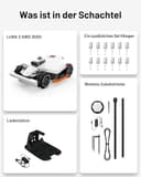 MAMMOTION LUBA 3 AWD 3000 Mähroboter + Garage, 360° LiDAR+NetRTK+KI Vision Tri-Fusion-Positionierung, AWD für 80% Steigungen, Auto-Kartierung, bis zu 30 Zonen, 12Ah-AKKU - 9