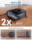 eufy E25 Omni Robot Vacuum Cleaner with Mop, HydroJet System, 20,000 Pa Turbo Powerful Suction, Zero Tangling, Corner-to-Edge Deep Cleaning and Mop Lifting, with Auto All-In-One Station - 3