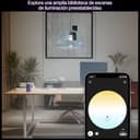 Philips Hue Bombilla LED Inteligente A60, White Ambiance, E27, 8,1 W, luz de espectro completo 1000 K-20.000 K, 1100 lm, regulable, funciona con Alexa, Google Assistant y Apple Home, Pack de 2 - 8