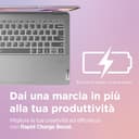 Lenovo IdeaPad Flex 5 Notebook - AMD Ryzen 7 7730U, RAM 16GB, 512GB SSD, Display 14" Touch WUXGA (1920x1200) IPS, Windows 11 Home, Tastiera italiana, Digital Pen inclusa - Arctic Grey - 4